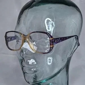 Auth. Vintage Christian Dior purple glasses Auth. Vintage Christian Dior purple glasses | eBay main image 3